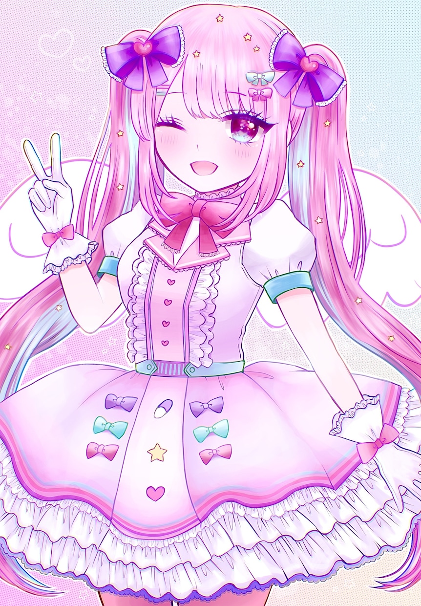 かわいいイラスト、アイコン描きます SNS、動画用など あなただけのイラストを制作します！ イメージ2