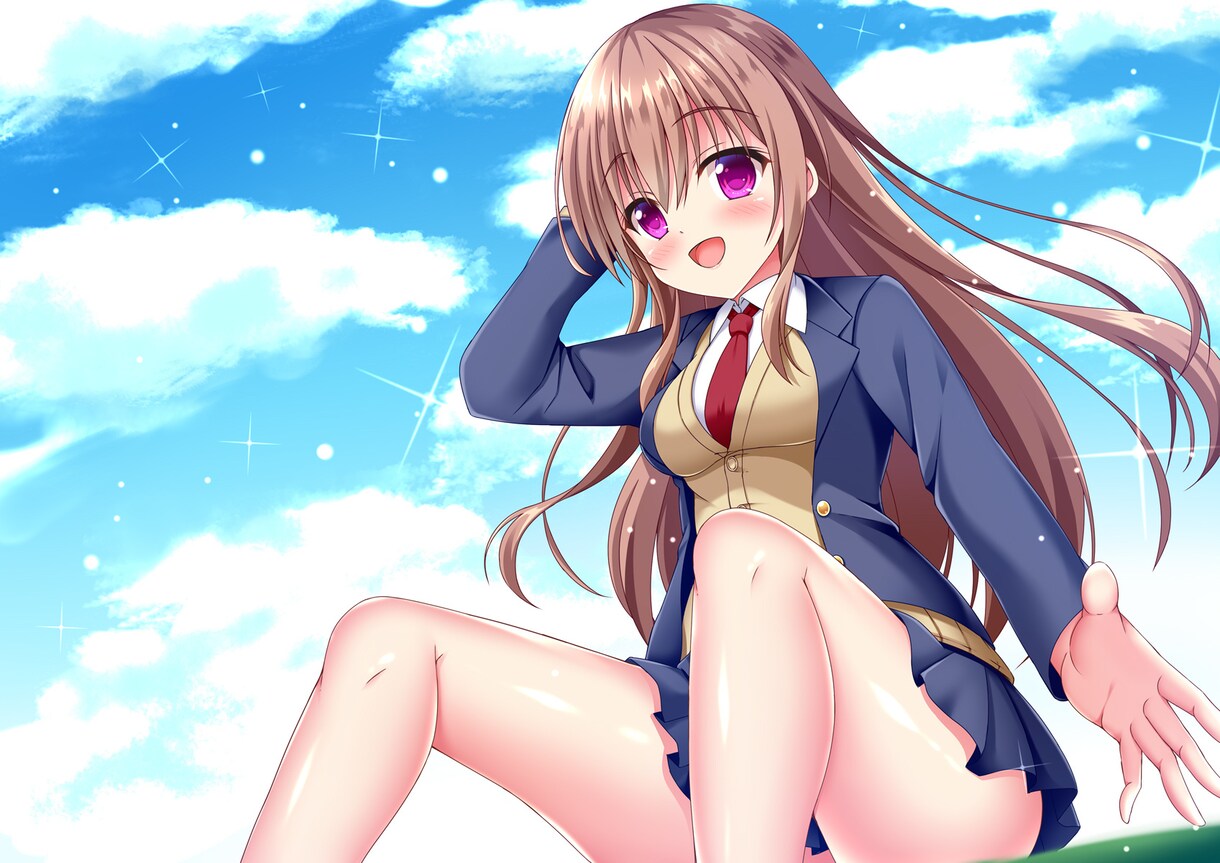 表紙、挿絵など、いろいろなイラスト作成します 美少女イラスト描きます（商用利用も受け付けています） イメージ3