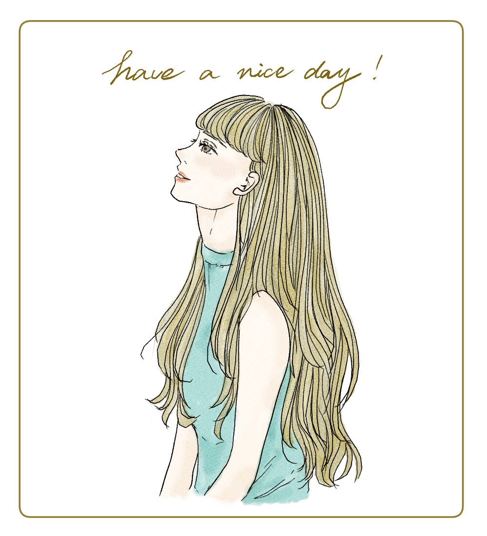 オシャレで素敵な女性のイラストお描きします お誕生日プレゼントや似顔絵、アイコンにも！◎ イメージ3