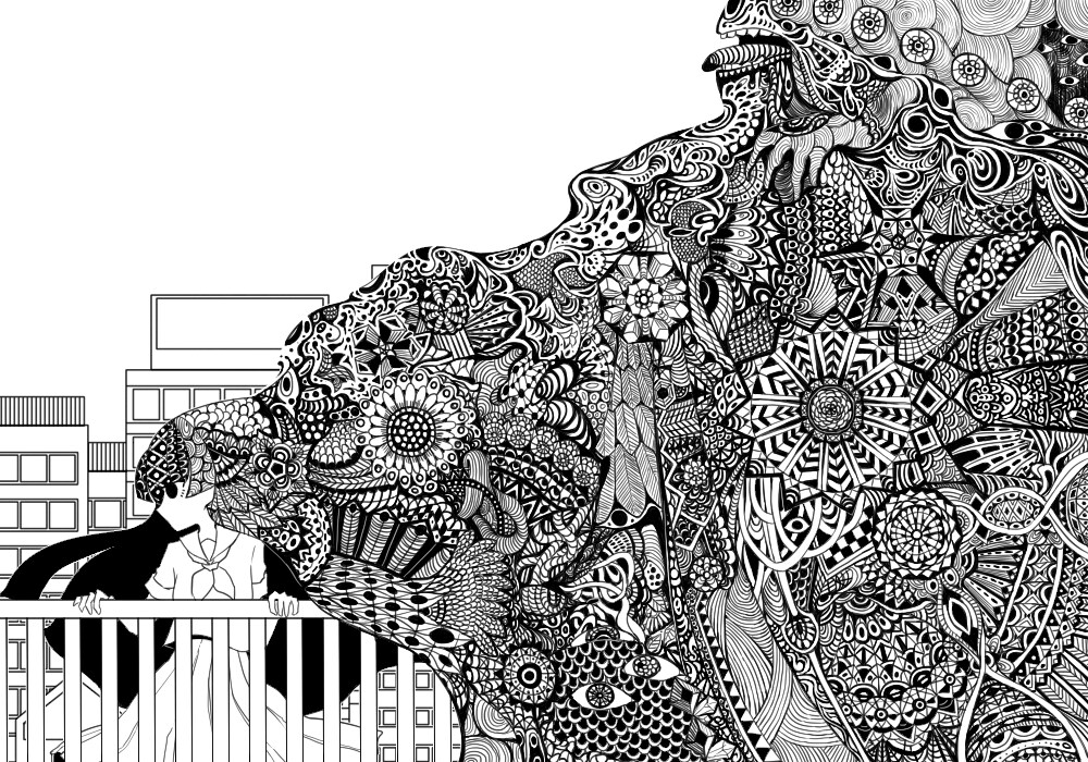 アウトサイダーなイラスト承ります 【個性的】で【唯一無二】なイラストを貴方に提供します！ イメージ4