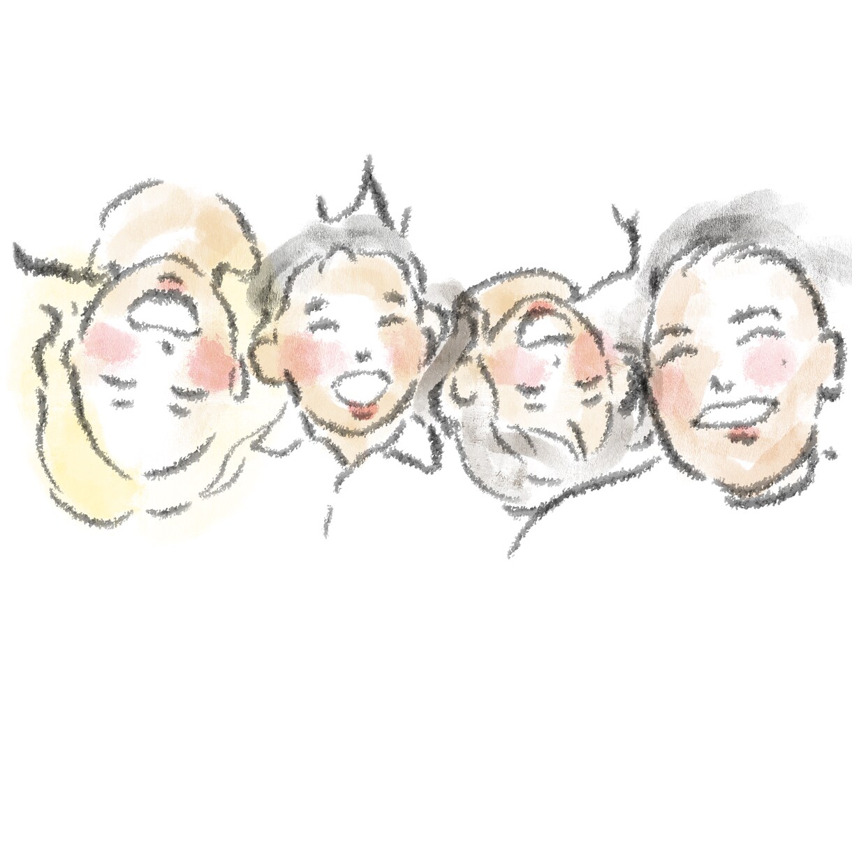 優しいタッチで心がポカポカする似顔絵描きます 優しいタッチで、あなたを柔らかく表現します！ イメージ4