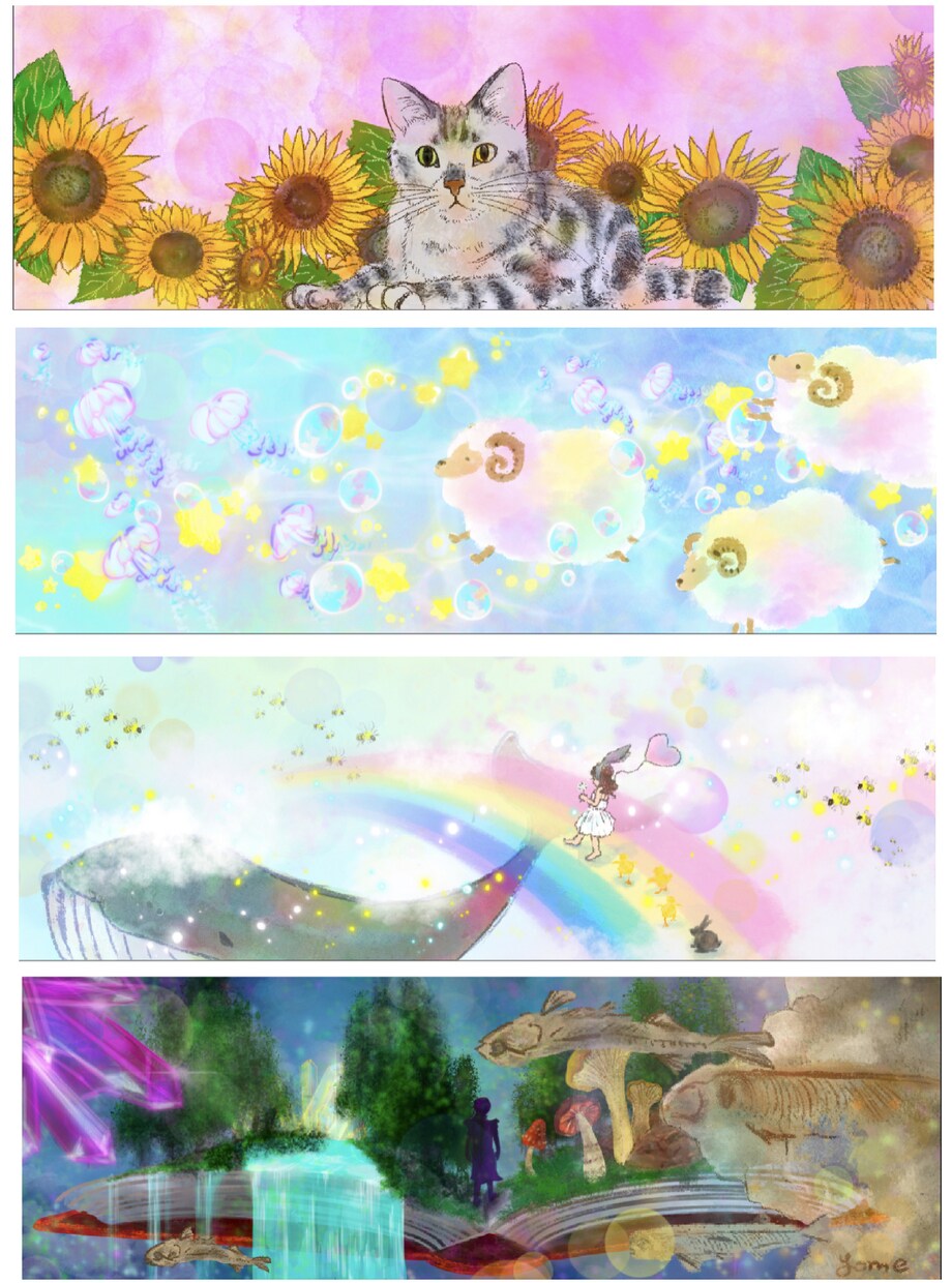 ヘッダー作ります ご自身のホーム画面を見るのが楽しくなるようなヘッダー描きます イメージ1