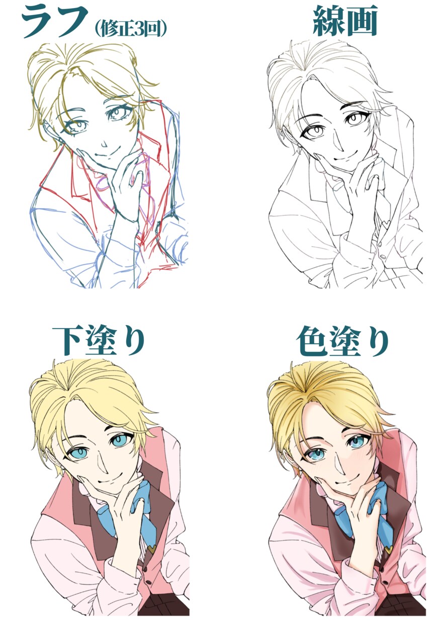商用可！レトロなタッチのオシャレな一枚絵を描きます あなたの好きを詰めたイラストを制作します！ イメージ2