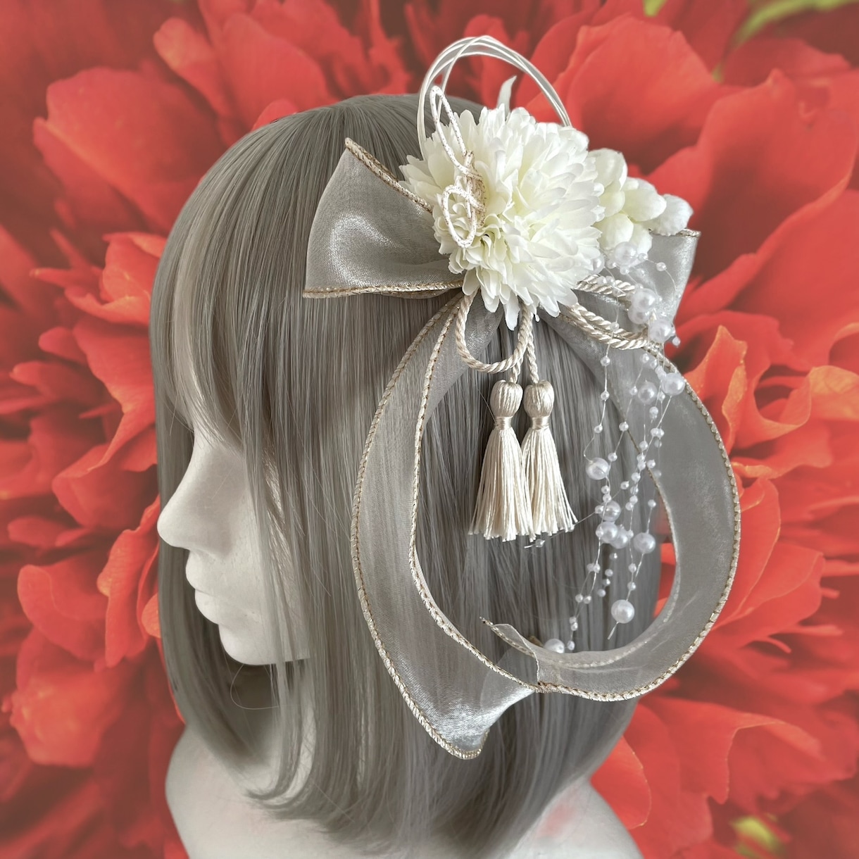 あなただけのオーダーヘアアクセサリーお作りします アイドル衣装デザイナーによるオリジナルのヘアアクセ製作♡ イメージ5