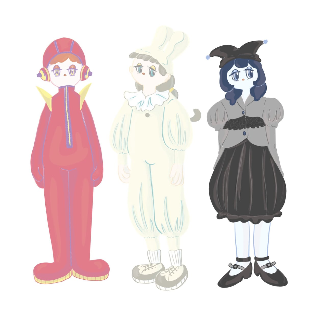 オリジナルキャラクター/イラスト制作します イラスト　アイコン　スタンプ　マスコット　ゆるキャラ　可愛い イメージ2