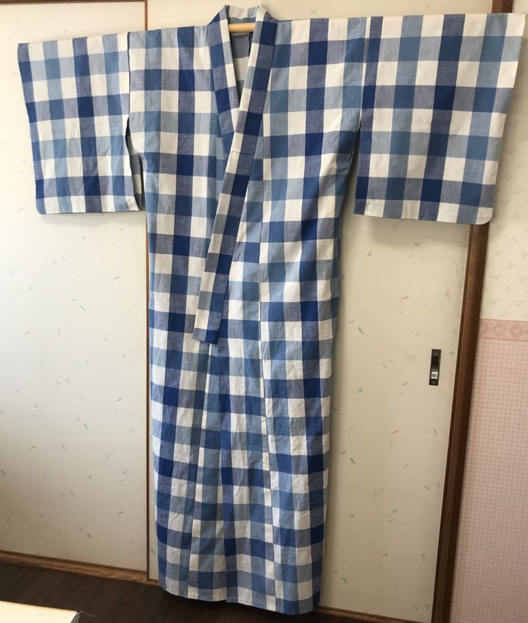 単衣の着物お仕立ていたします 木綿,ウールの反物,リネンやお好みの洋服地でオリジナルキモノ イメージ1