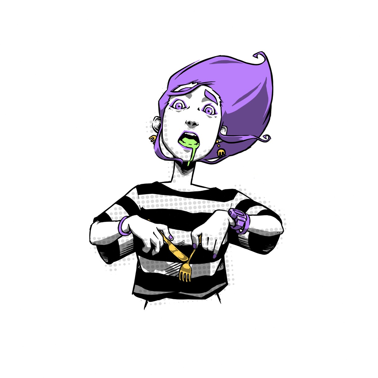 おしゃれでポップなイラストを制作します トップ画像でピンときた方は見ていって下さい！ イメージ7
