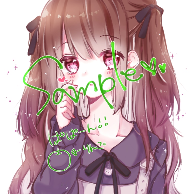 あなただけの可愛いイラスト・アイコンを描きます 修正無限!パターン複数!背景無料! イメージ8