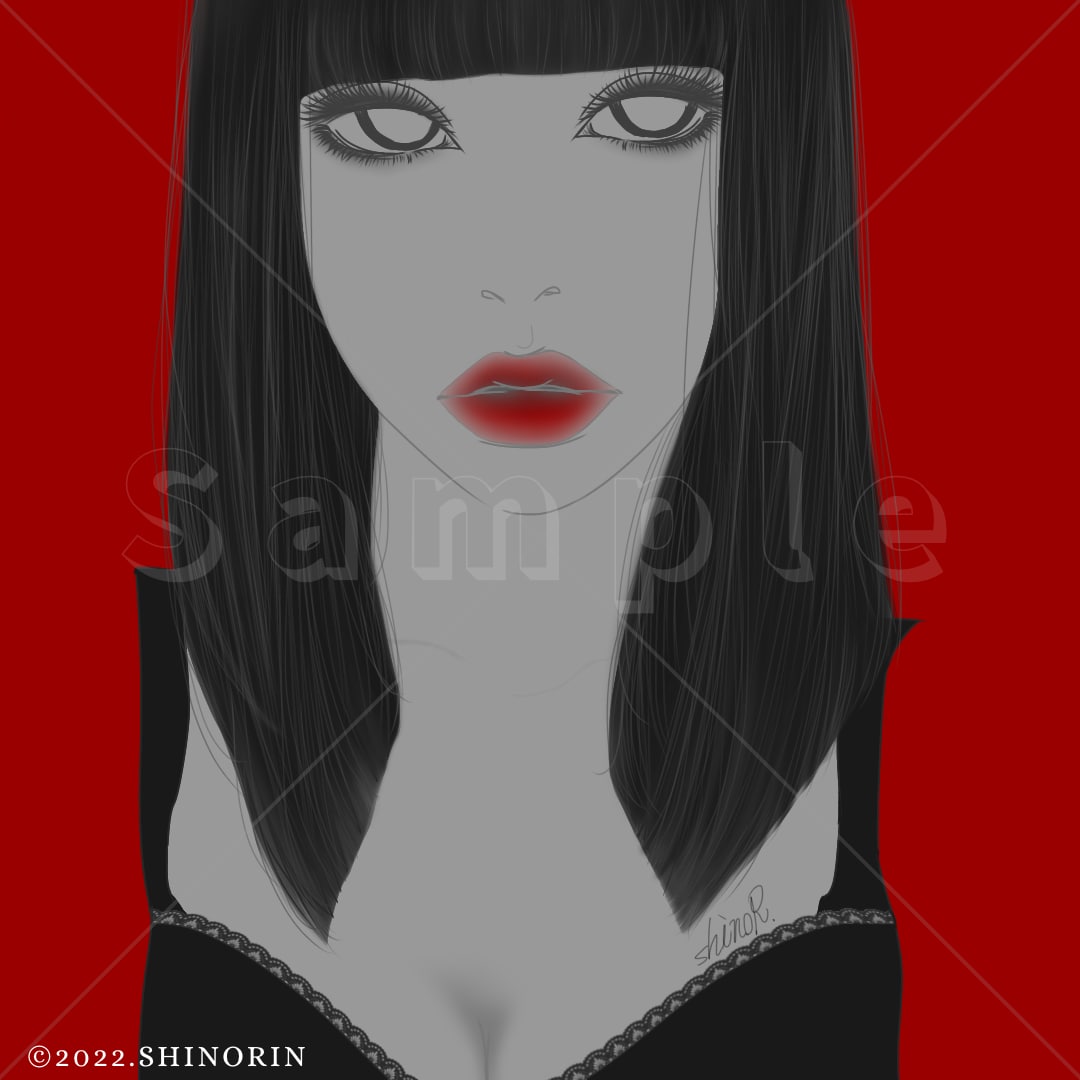 お手軽な価格で魅力的なアイコンお作りします こちらはアンニュイテイストのサービスです！ イメージ5