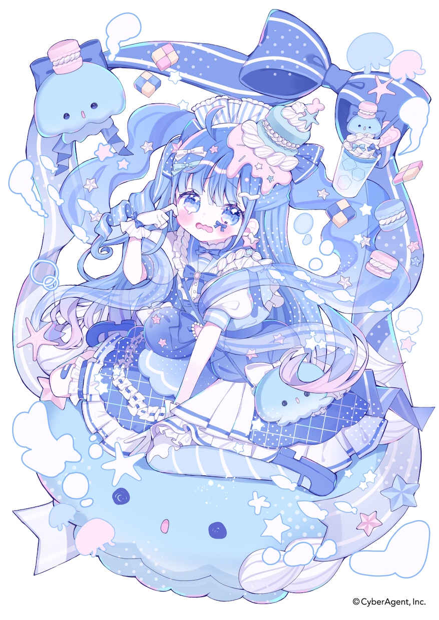 ふわふわかわいいキャラクターイラストを描きます キャラデザ・VTuber・動画用イラスト・デフォルメなど イメージ2