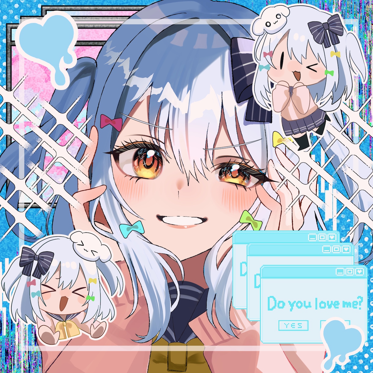 がっつり目を引くアイコン描きます 平均1週間納品！華やか＆儚げなイラストが得意です。男女〇 イメージ4