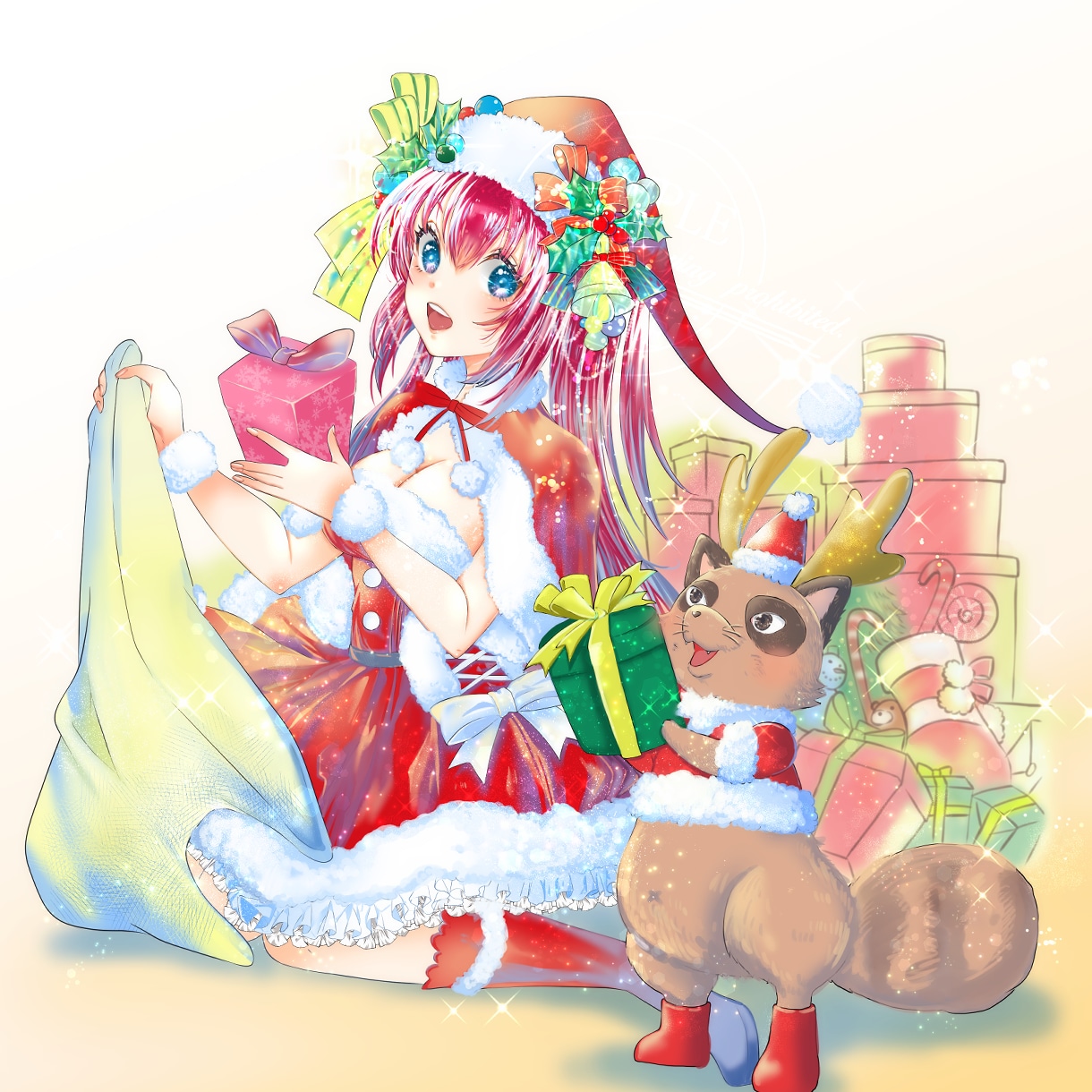 背景付きキャラクターイラスト描きます 建物や抽象的な背景、小物などなんでもお答えします イメージ2