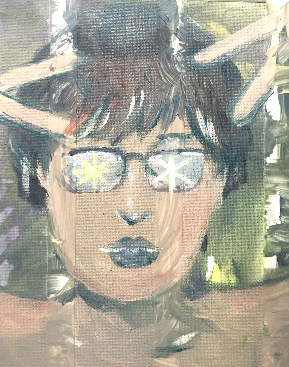 唯一無二の抽象的な似顔絵描きます 絶対に被らない個性派に仕上げます。 イメージ2