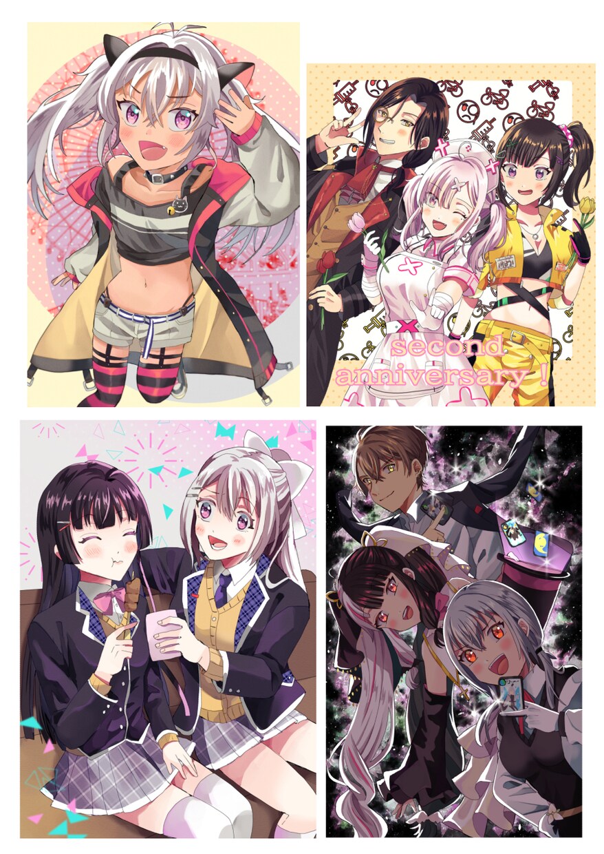 可愛いイラスト、カッコいいイラスト制作します キレイで早い仕事を心掛けております イメージ2