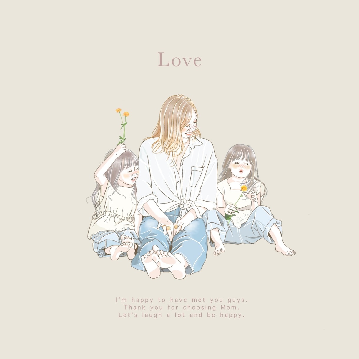 ふんわり淡いカラーで温かみのある似顔絵お描きします お子様/家族/カップル/記念日/プレゼントにも.ᐟ‪大人数◎ イメージ6