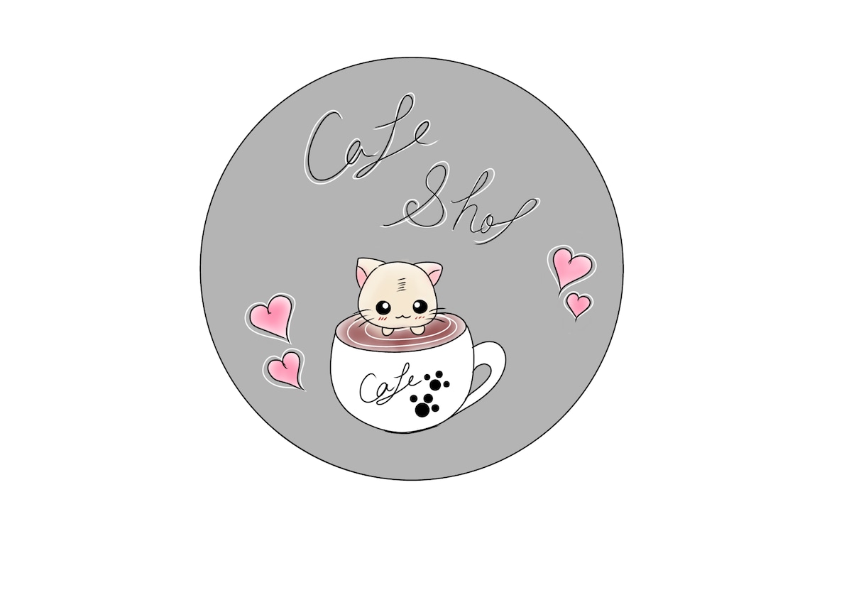 ゆるかわ系♡オリジナルステッカー作ります ゆるかわ♡スマホやノートお店にも貼れる手書きステッカー イメージ3