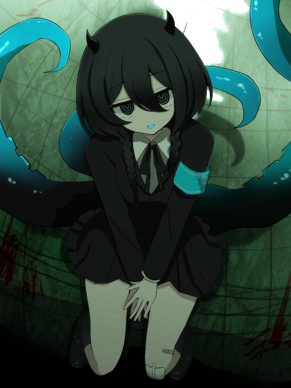 ダークで不穏な美しいイラストを制作します 仄暗い雰囲気の歌ってみた・MV・配信・サムネイルなどに イメージ1