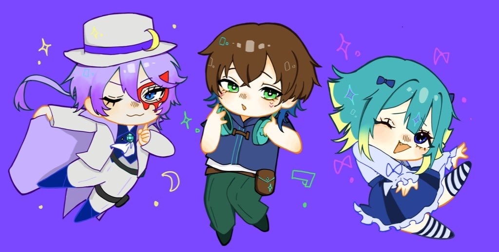 まるっとかわいいSDキャラクターを描きます アイコンなどにも使用可能！VTuberさんも! イメージ1