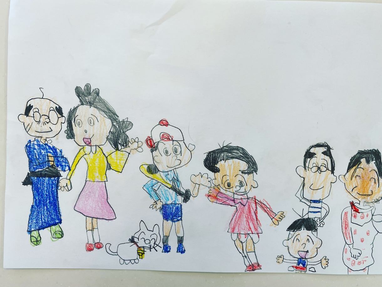 子どもが描いたイラストで心癒します 入選多数7歳の子どもの作品をお届けします イメージ2