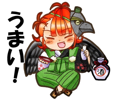 オリキャラをデフォルメLINEスタンプにします あなたの『うちの子』を使いやすいデフォルメLINEスタンプに イメージ8