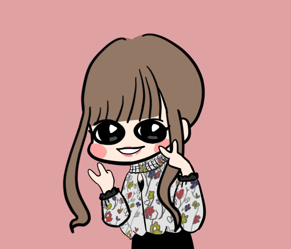 ぱっちりお目目の可愛い似顔絵描かせていただきます InstagramやLINEのアイコンなどに！ イメージ3