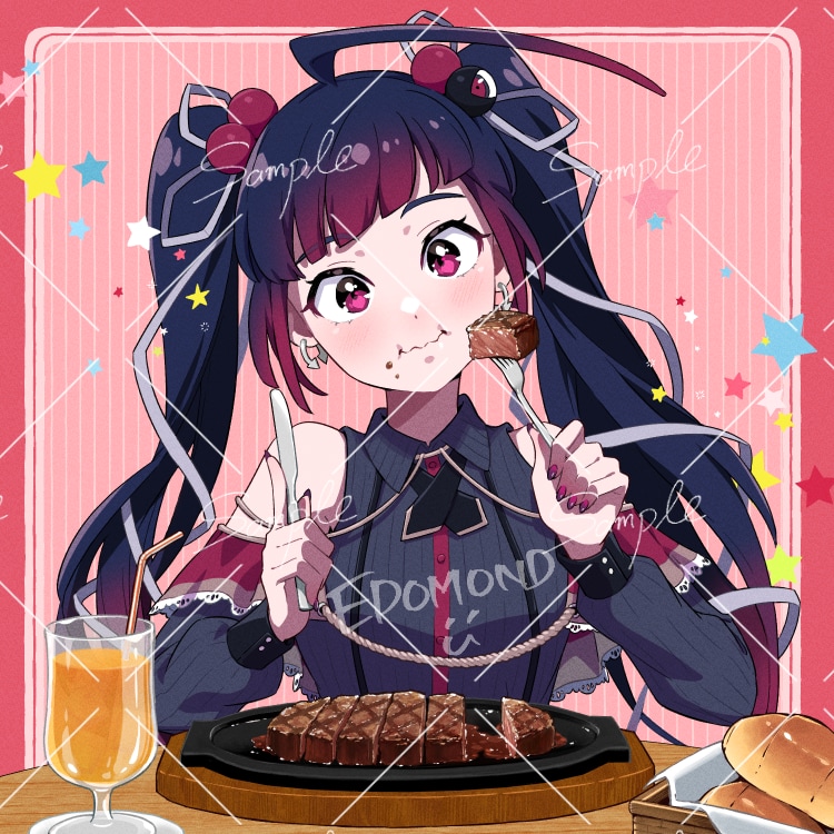 アイコン・ヘッダー描きます 美味しく食べてるフードイラスト描きます！ イメージ10