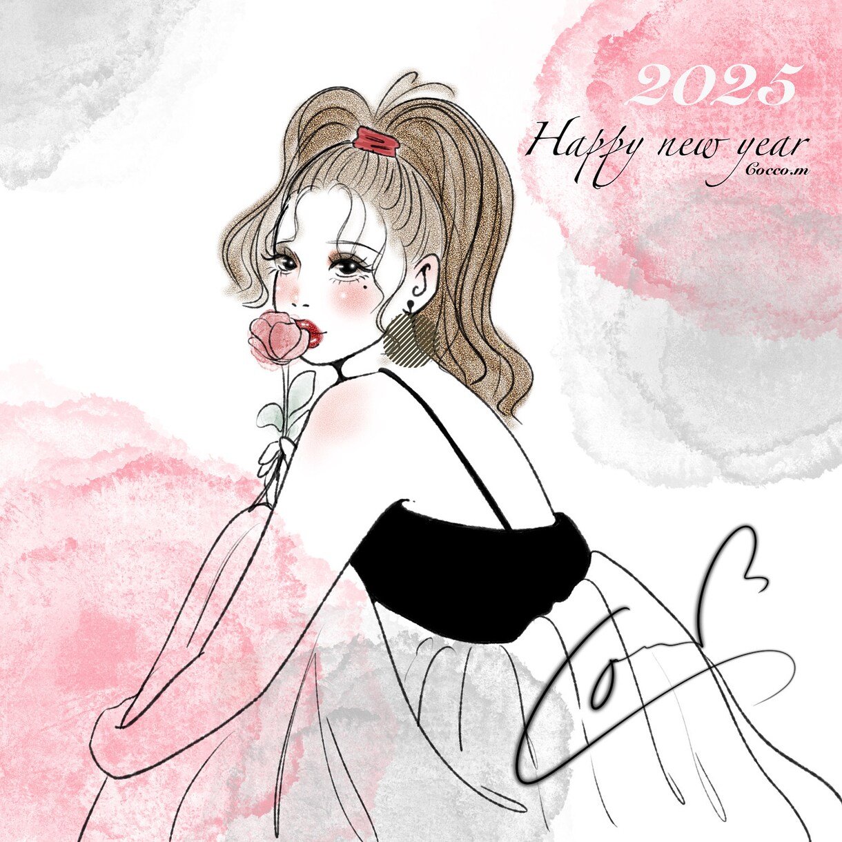 笑顔の素敵な可愛い女の子のアイコン描きます あなた用のアイコンイラスト描きます イメージ6