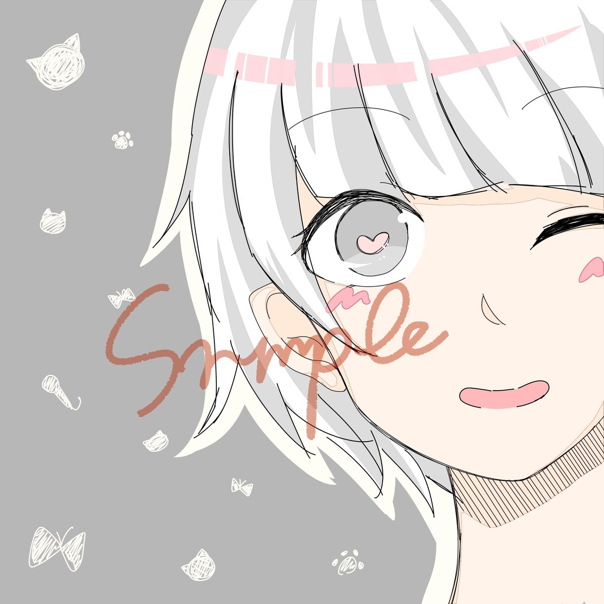 SNS用のアイコン描きます かわいい、シンプル等ご希望に応えます イメージ4