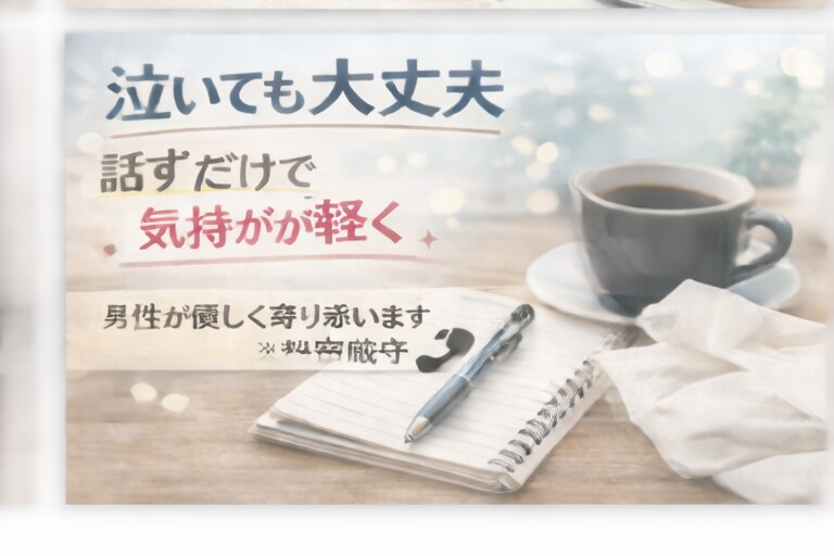 5分からでも大丈夫.通話で愚痴を否定せず聞きます 否定や説教は一切なし、安心して話せます イメージ5
