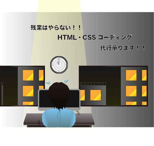 HTML&CSSコーディング代行で承ります 即対応/webサイト、ブログお作りします。 イメージ2