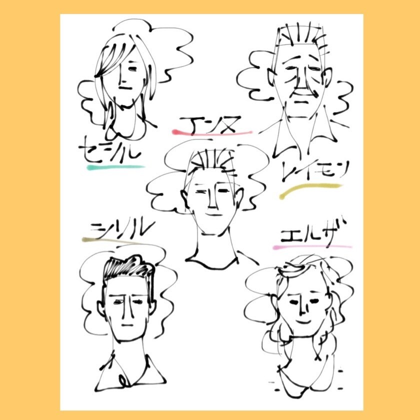 簡易な【ラフスケッチ、手描き風イラスト】を描きます ◆　【非アニメ系 】WEB、YOUTUBE画像、挿絵など イメージ10