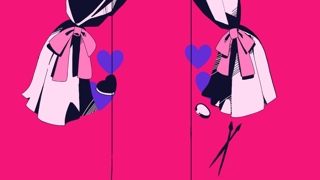 歌ってみたイラスト描きます ポップでカラフル、納期早めで割安❗ イメージ3