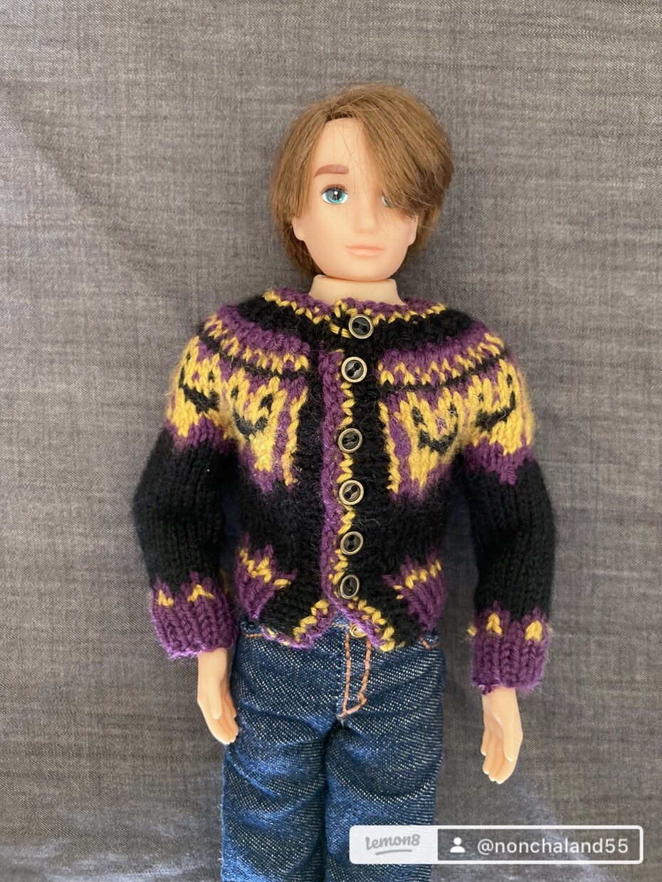 ドールサイズのニット服を製作代行します 可愛い1/6ドールサイズ用のニット服を製作代行します。 イメージ6
