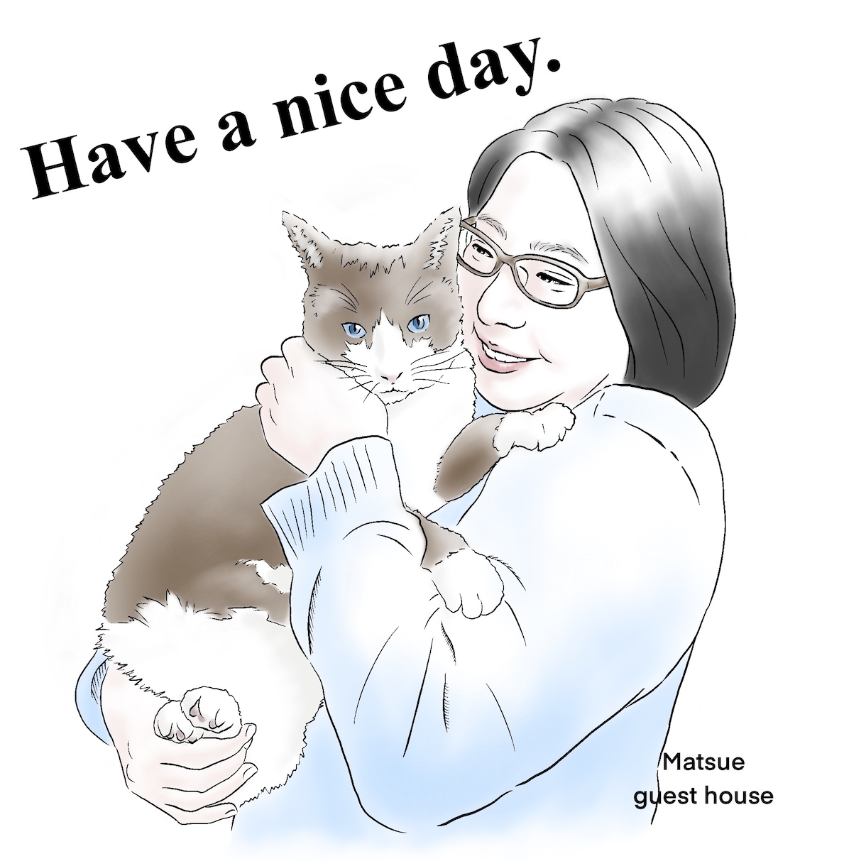 似顔絵をデジタルイラストにて制作します SNSやLINEのアイコン、記念日などに！ イメージ4