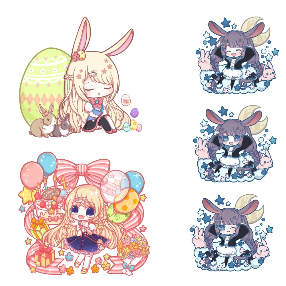 SD デフォルメイラスト制作します ◇SNS用アイコン、立ち絵、グッズ用イラストで制作いたします イメージ3