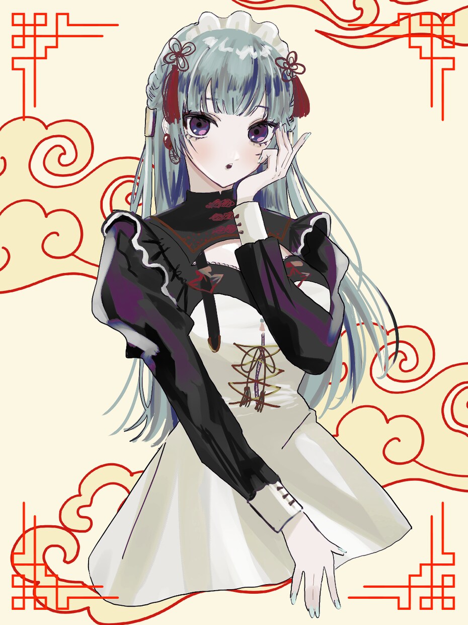 創作キャラ、うちの子、コテキャラ 描かきます 頭〜腰あたりまでのあなたのキャラクターをお描きします！ イメージ3