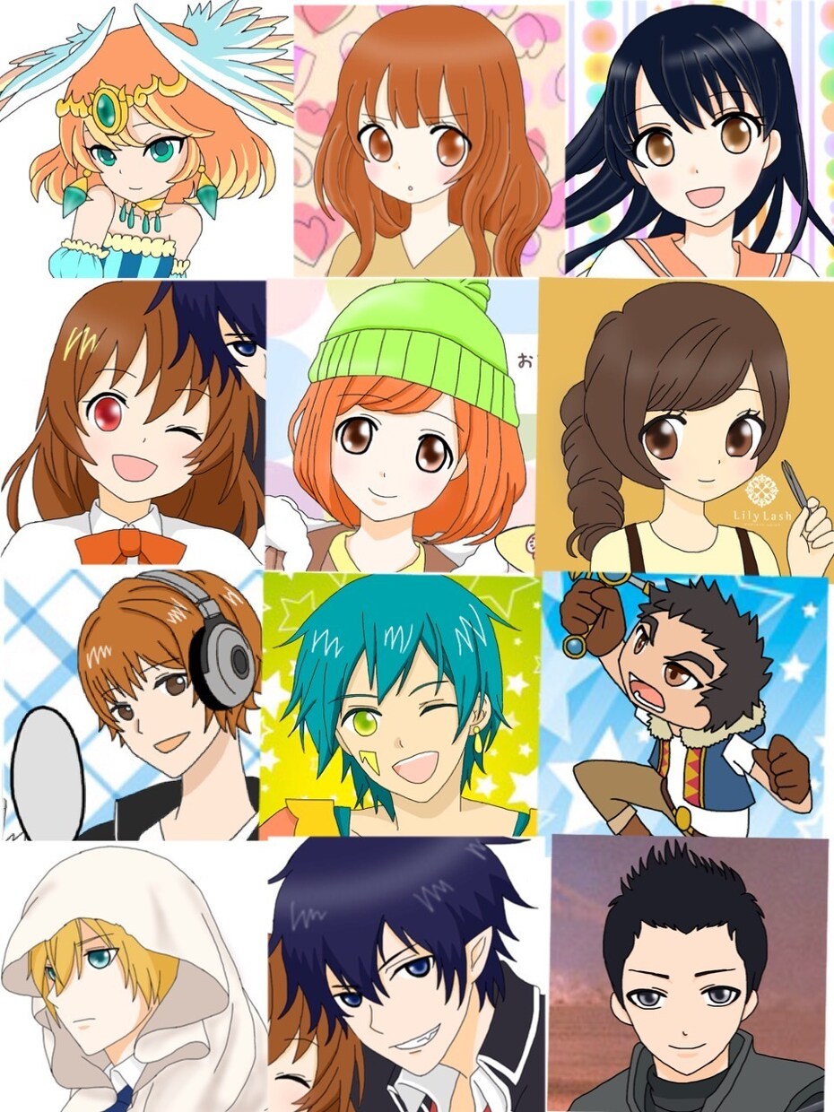 アイコン描きます ♡SNSに華やかさ可愛さを出します♡ イメージ3