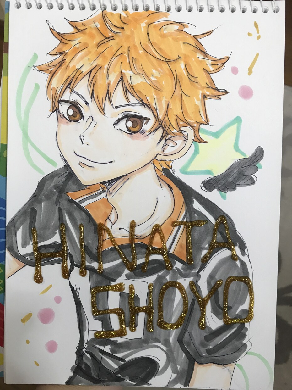 お好きなアニメキャラのイラスト描きます お好きな色とお名前を入れたアニメキャラの絵をお描きします！ イメージ4