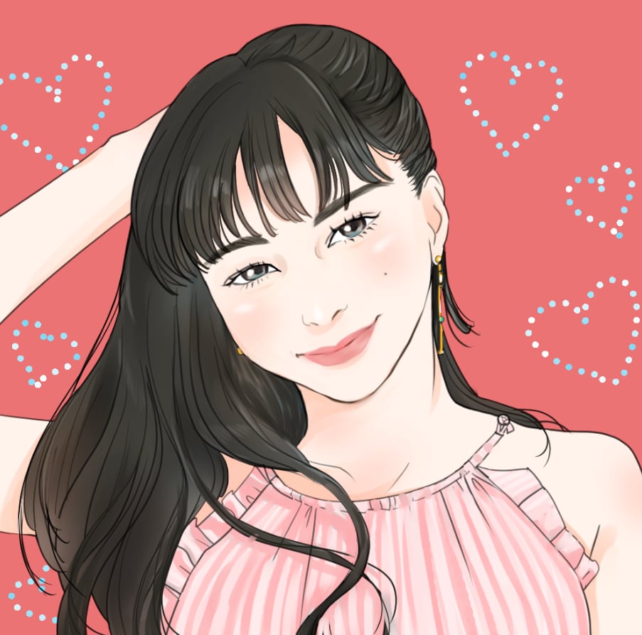 ビジネス等・きれいめ清楚感ある似顔絵描きます 綺麗めSNSアイコン・女性起業家さんにも！ イメージ5