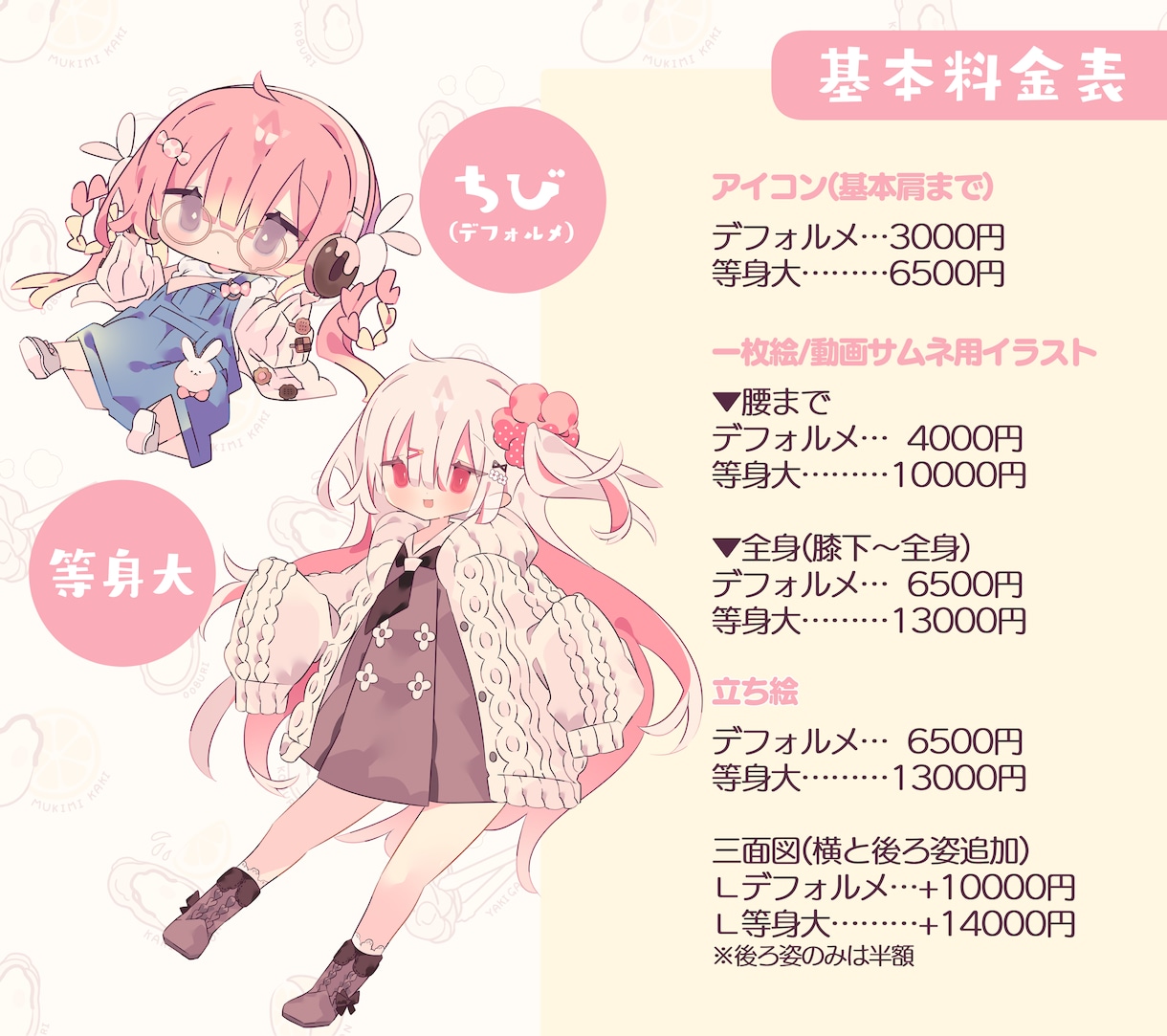 あなただけの可愛くてポップなイラストをお描きします 商用利用対応！アイコン・グッズ・配信用…色んな用途にぜひ♪ イメージ2