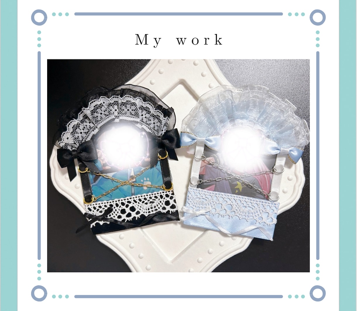 推し活にぴったりな一つをお届けします 傷つきやすく飾りにくいトレカなどを可愛く保護できます イメージ1