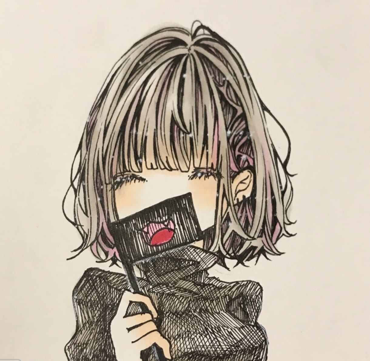 可愛い女の子イラスト描きます 手書きで暖かく可愛い女の子！アイコンなどにもピッタリ！ イメージ2