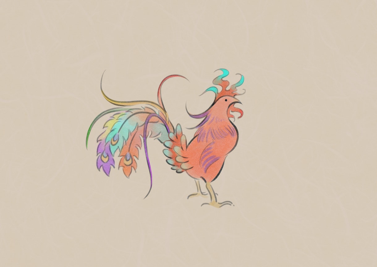 和風テイスト、ゆるい動物の絵を描きます ちょっとした動物の挿絵やアイコンなど必要な方へ イメージ3