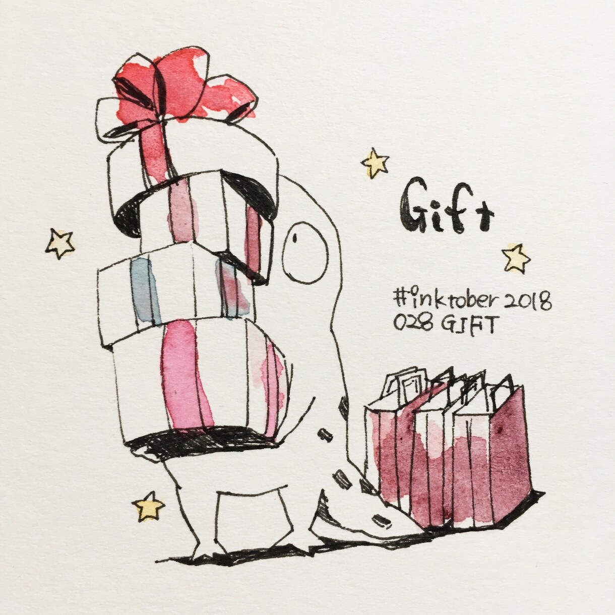 水彩絵具でほんわかイラスト描きます 水彩絵具の暖かみのあるイラストで差がつきます！ イメージ2