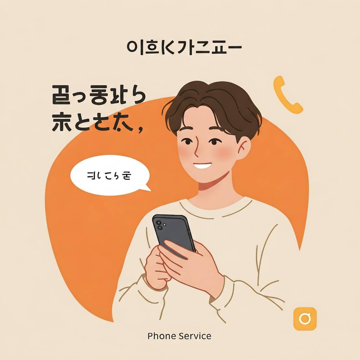 ココナラ電話サービスの体験ができます こちらは体験用です。話すネタも入りません。 イメージ1