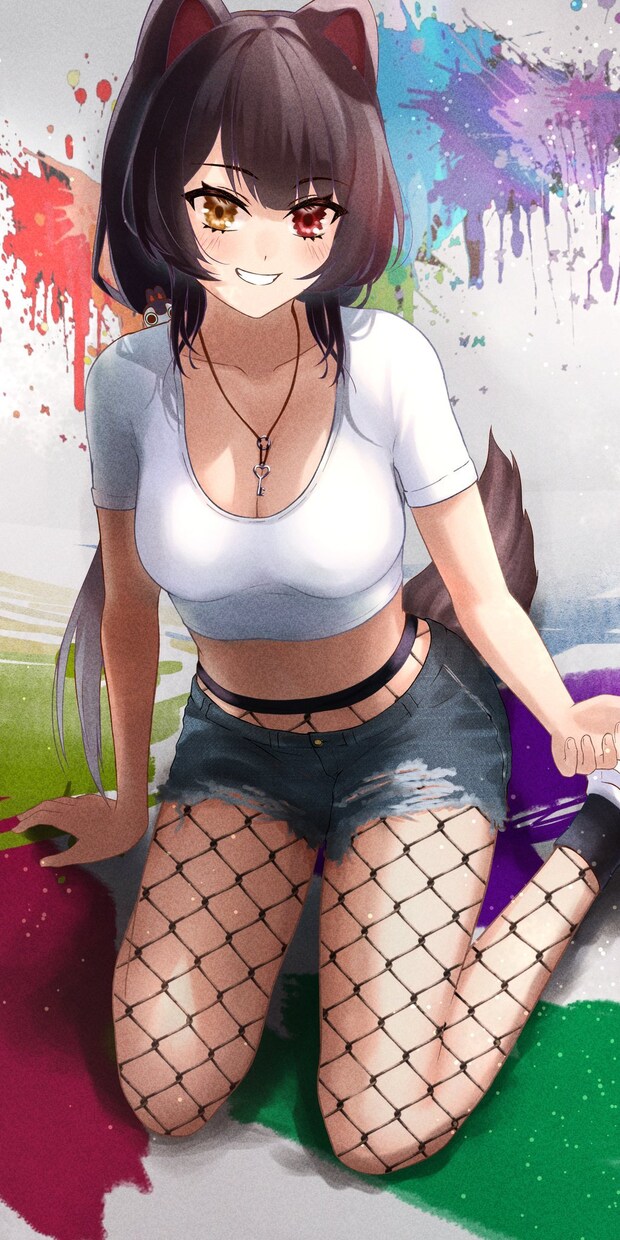 ヘッダーやサムネを描きます 女性キャラの全身絵、派手な色味のイラストが得意です イメージ5