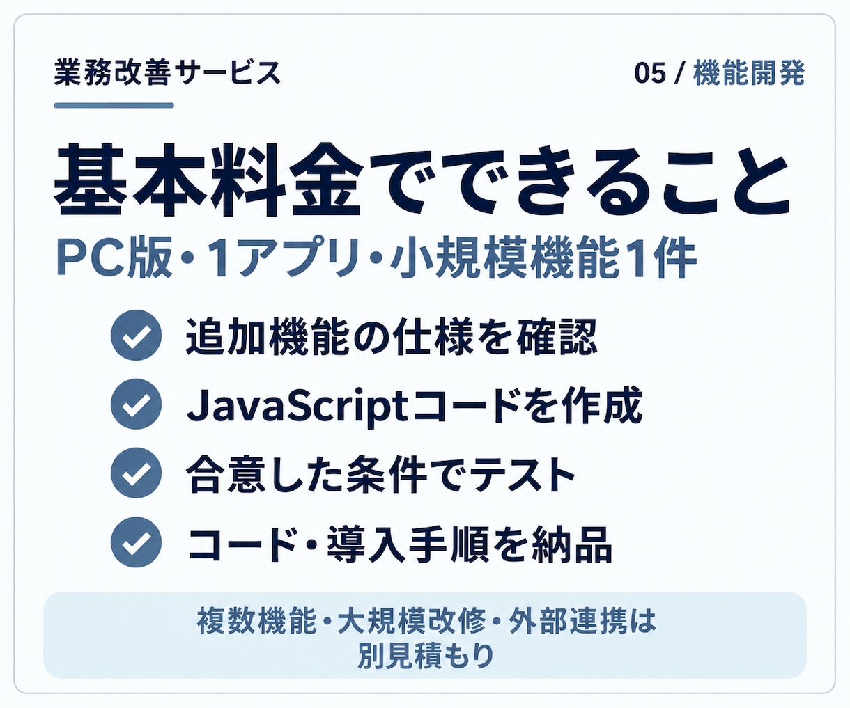kintoneのJavaScriptを開発します １アプリの小規模改修から。入力チェック・自動入力 イメージ2
