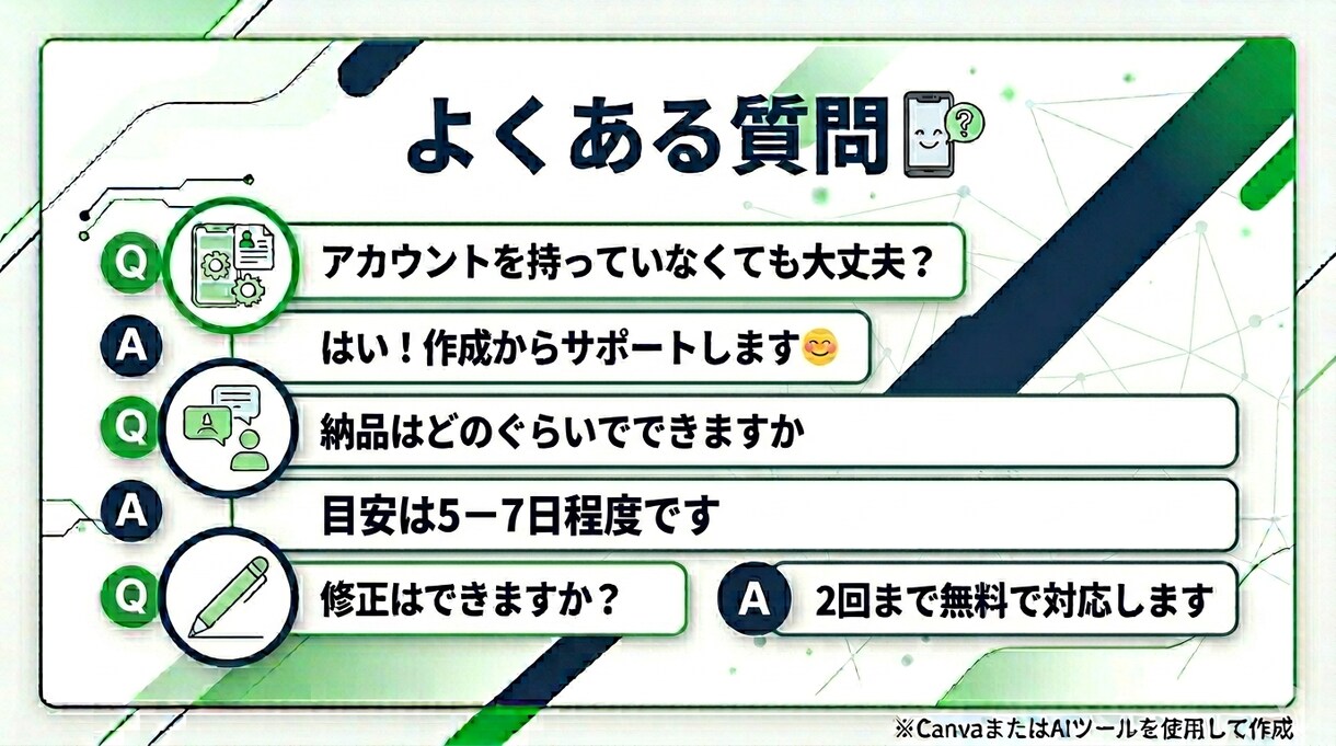 公式LINEを丸ごと作成します 「公式LINEを作りたいけど始め方がわからない」そんな方へ イメージ4