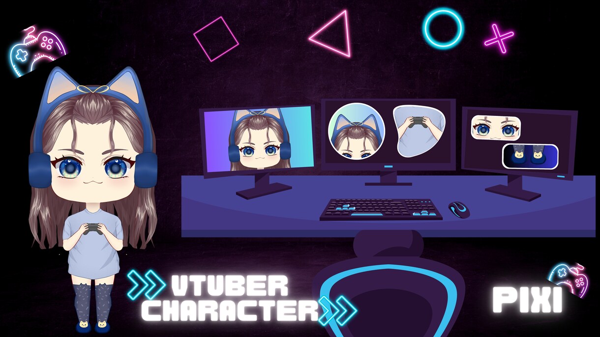 ちび（イラスト+モデリング）作成いたします プロモーションキャンペーン期間! イメージ4
