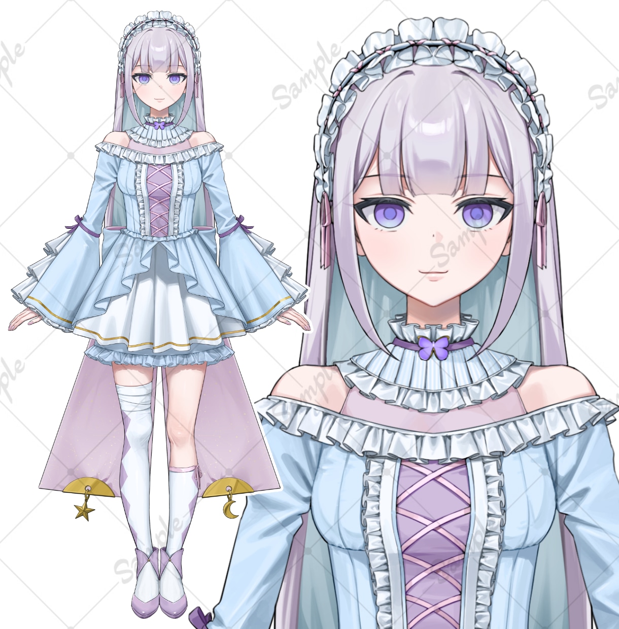 キャラクターイラスト全般制作いたします SNSアイコンから立ち絵、一枚絵まで幅広く対応いたします イメージ5